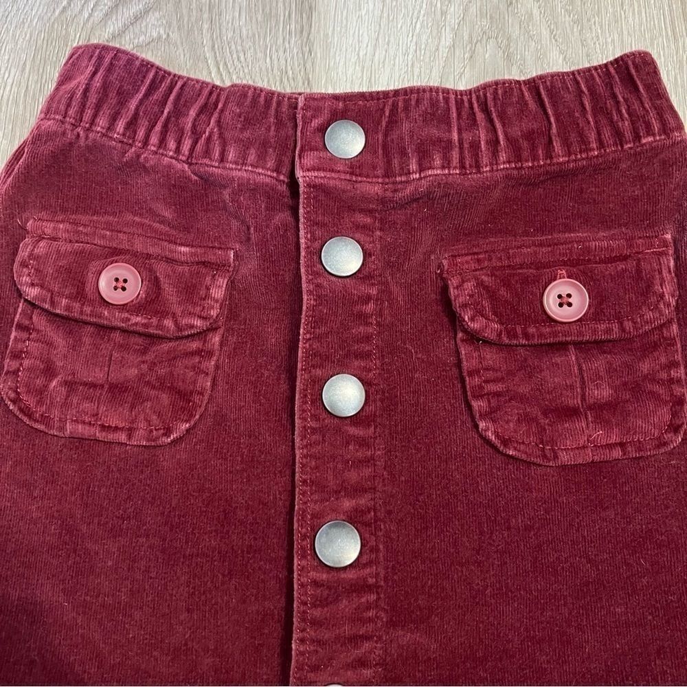 Tucker & Tate Burgundy Corduroy Skirt - Picture 3 of 6